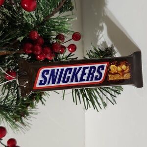 Snickers Candy Bar Collectible Christmas Ornament by Ruz